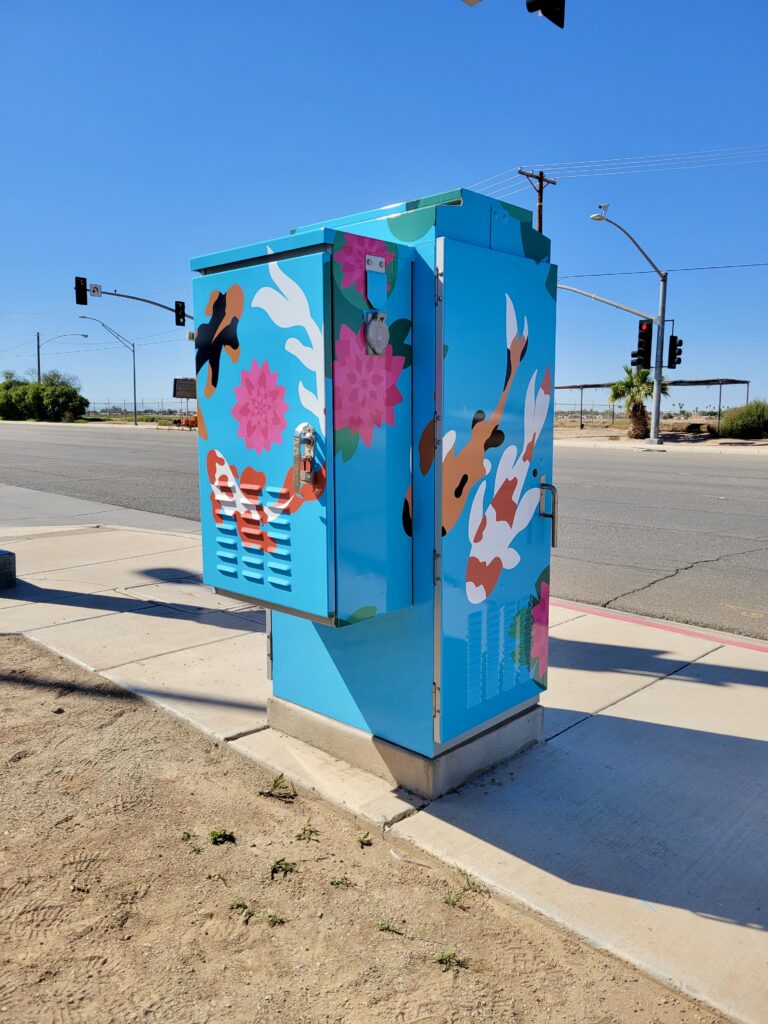 City of Calexico - Utility Boxes Vinyl Wrap by CNS Signs