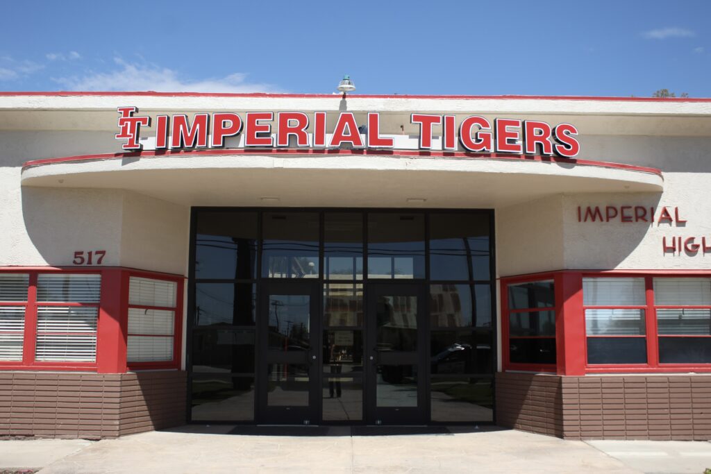 Imperial Tigers - Channel Letters by CNS Signs.