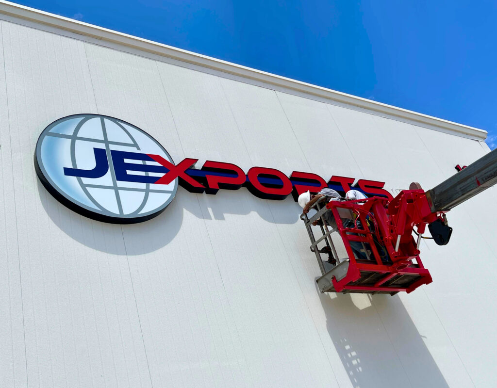 Channel letters for JExports