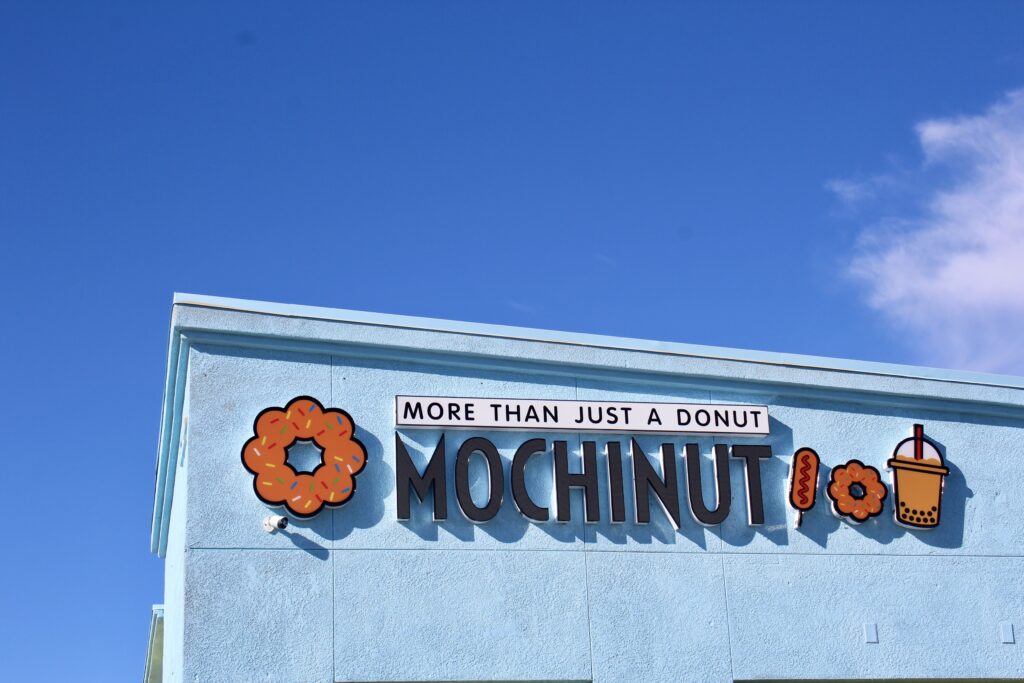 Channel letters for Mochinut