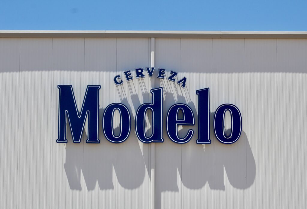 Channel letters for Modelo